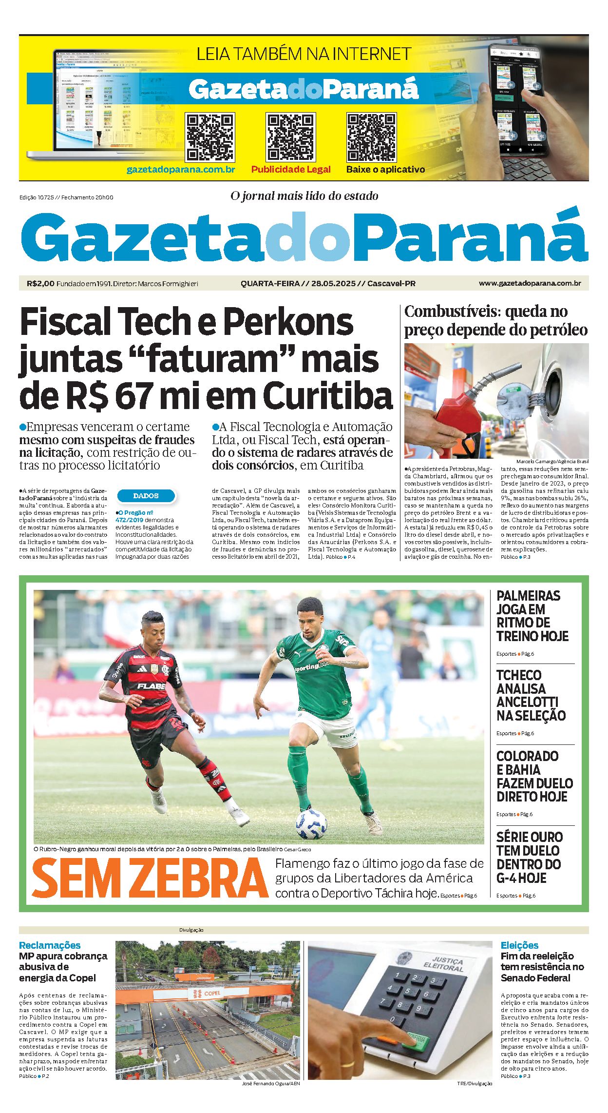 Capa da edição 10725