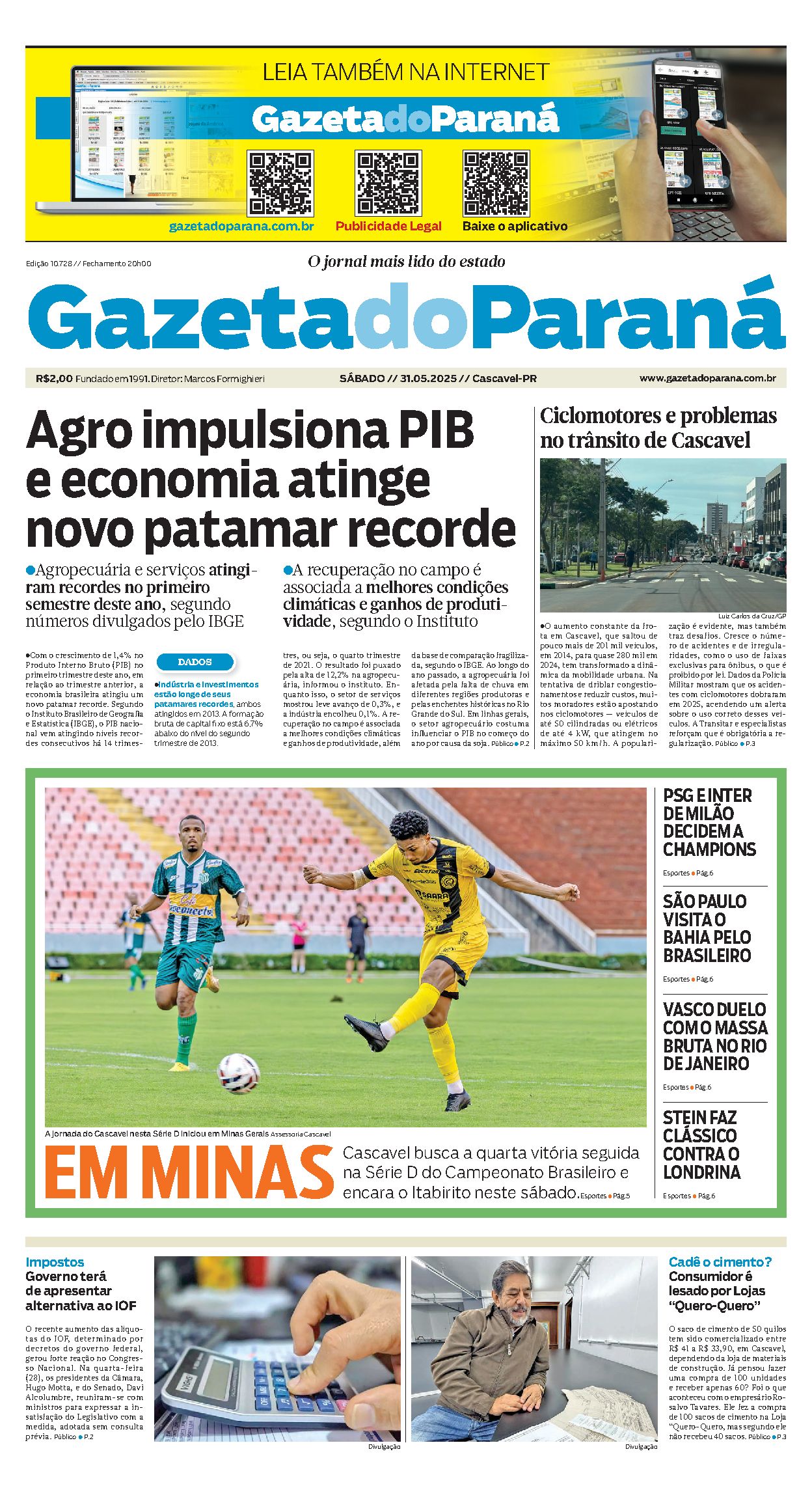 Capa da edição 10728