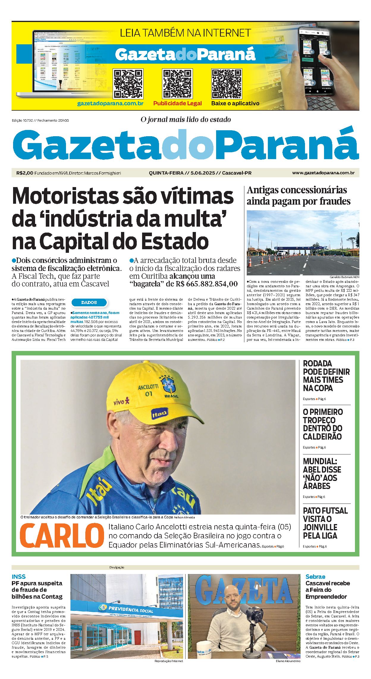Capa da edição 10732