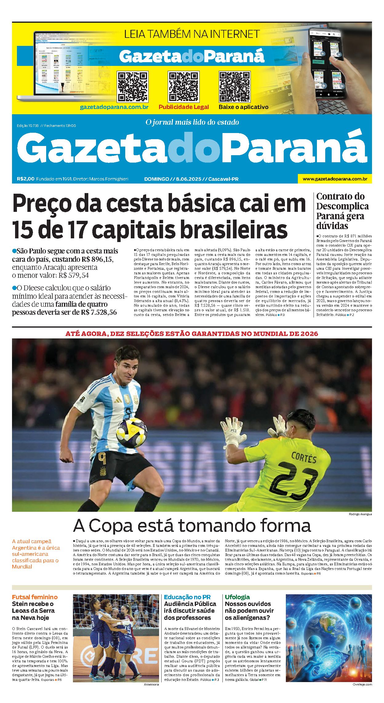 Capa da edição 10735