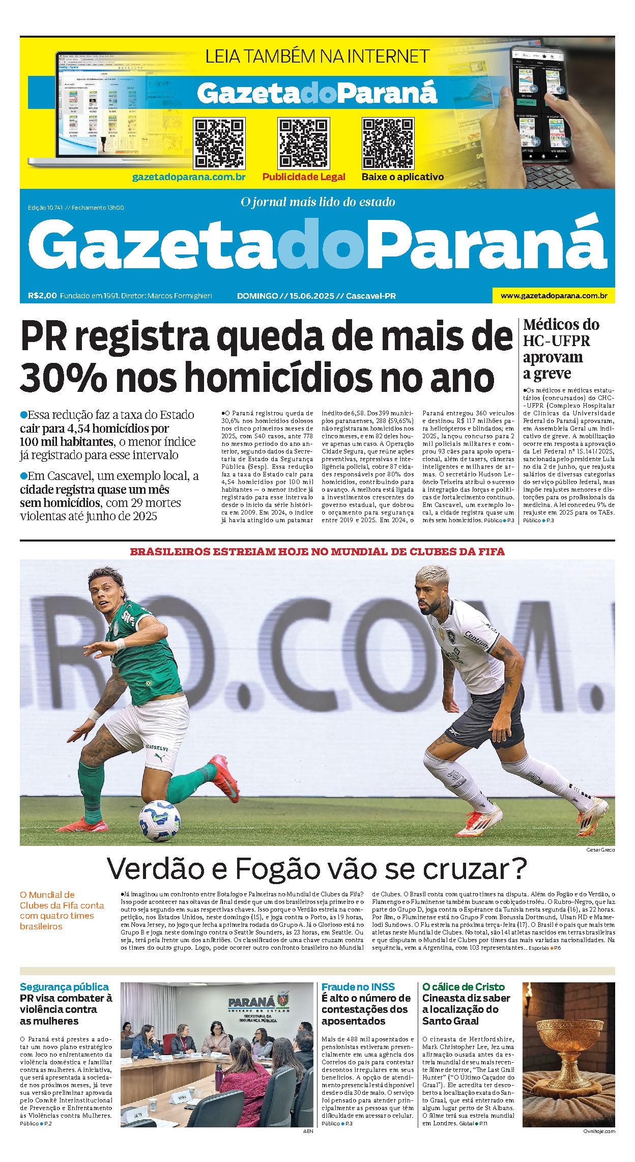 Capa da edição 10741