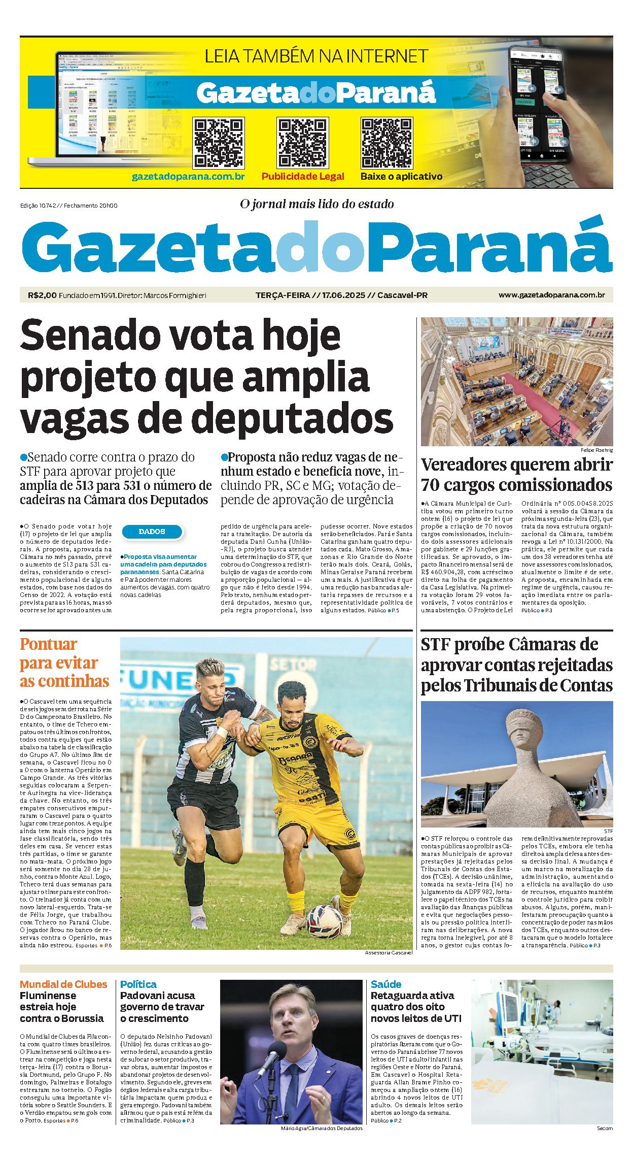 Capa da edição 10742