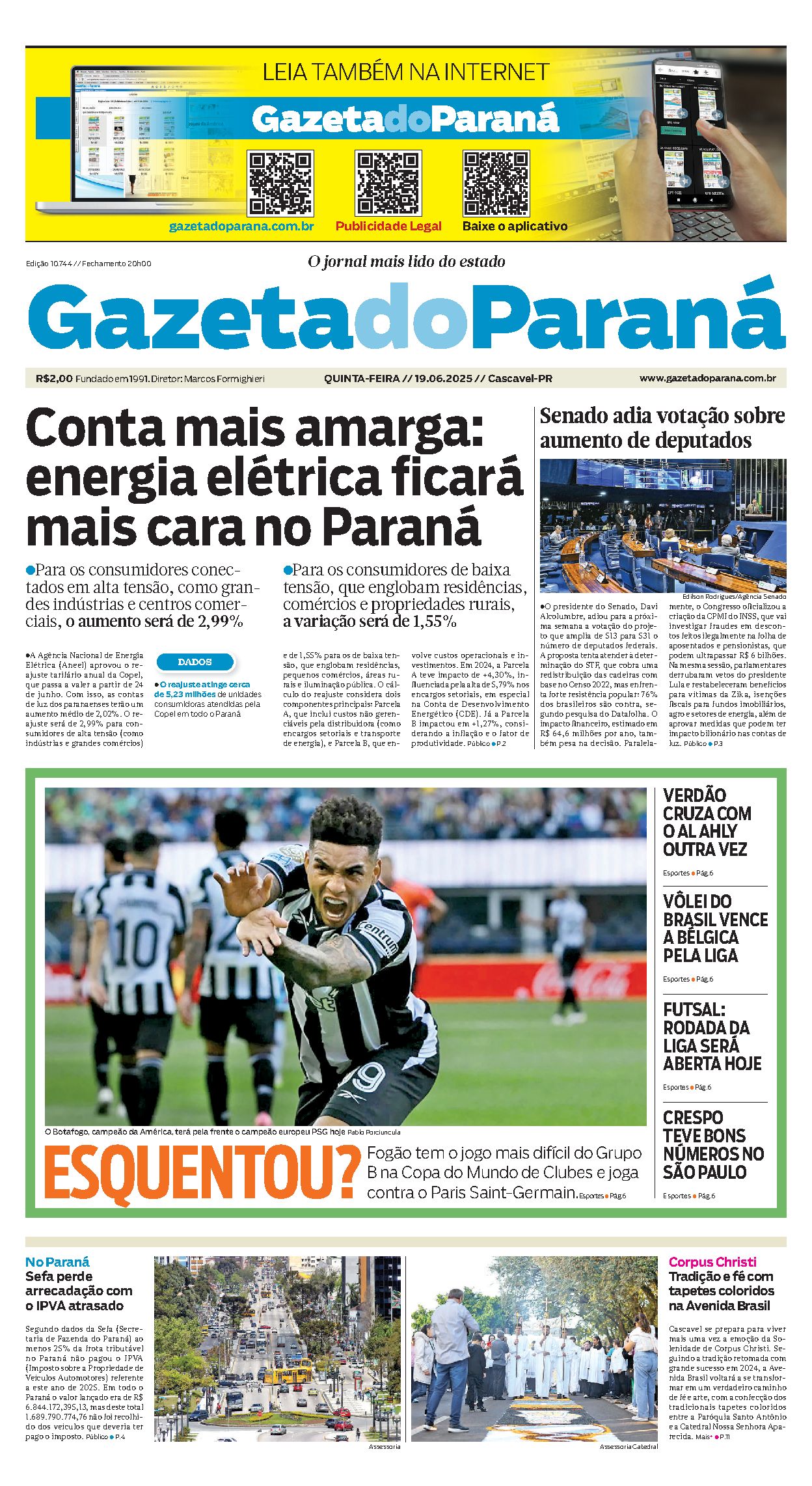 Capa da edição 10744