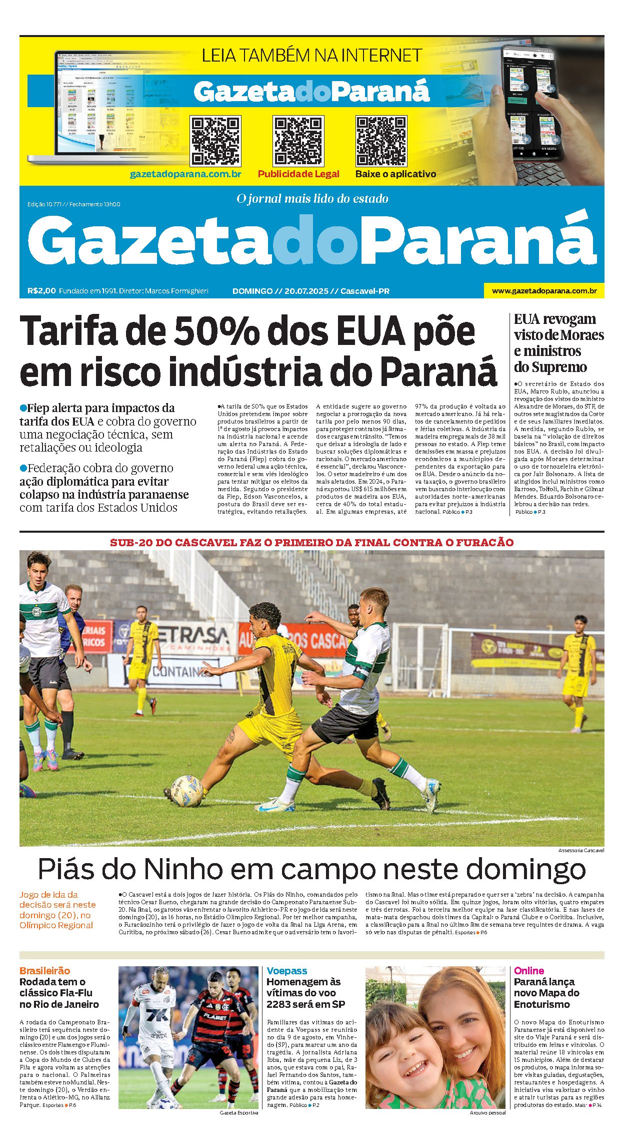 Capa da edição 10771