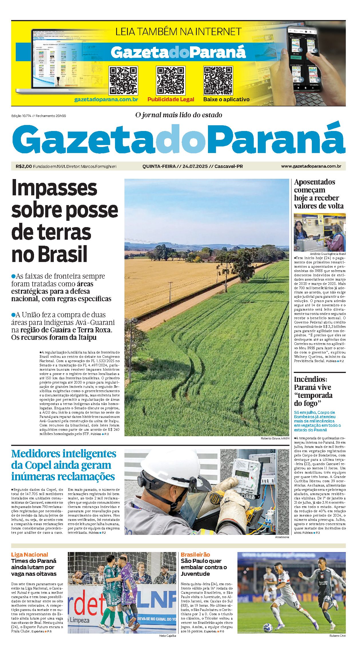 Capa da edição 10774